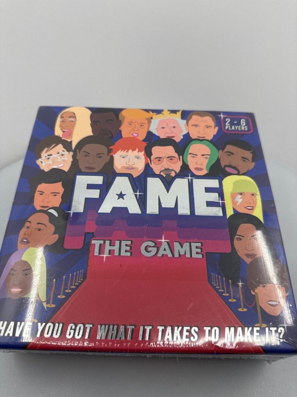NIB (Sealed) Fame Game 2-6 Players Celebrity-Themed Family Party Game